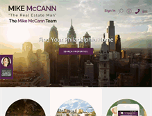 Tablet Screenshot of mccannteam.com